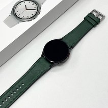 지바 갤럭시 워치 5 4 프로 클래식 호환 날개형 아웃도어 레더 스트랩 40mm 42mm 44mm 45mm 46mm