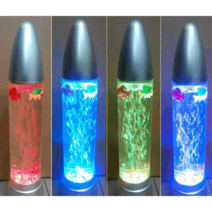 물기둥 장식 LED 램프 카페 조명 집들이 식탁조명, 높이 50cm