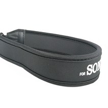 canon nikon sony pentax fujifilm olympus panasonic slr dslr 미러리스 카메라용 탄성 네오프렌 카메라 넥 스트랩, s0ny1용