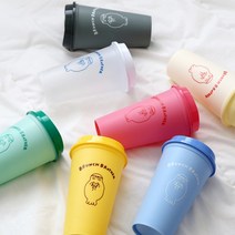 콜드컵 리유저블컵 리유저블 친환경 텀블러 473ml, 옐로우