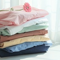 올리비아데코 블랭크 80수 고밀도 워싱 이불커버S, 상세설명 참조