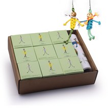 [라온매듭키트] 디자인 우드볼 걱정인형 만들기 DIY 27개 세트