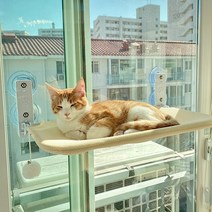 세이펫 창문캣타워 / 윈도우캣타워, 매쉬 1세트-M