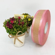 포장 리본 끈 제이제이리본 이중펄주자 15mm 25mm 20컬러 (길이 45M ) 공단리본, MX15