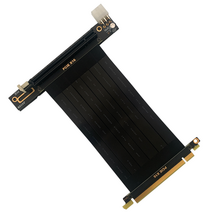 PCIE 3.0x16 90도 GPU 라이저 케이블 RTX 그래픽 카드 x99 서버 큰 6P 전원 공급 장치 Bitcoin 마이닝, 03 90 Degree_06 30cm