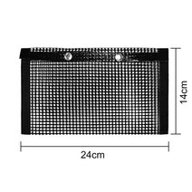 방화댐퍼 캠핑 그릴 창살 스테인레스 스틸 메쉬 Bushcraft 랙 화재 요리 바베큐 배낭 캠프 파이어 정격, [04] Grill Mesh Bag
