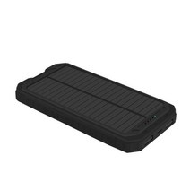태양광 충전기 패널 200000mah 야외 조명 방수 휴대용 모바일 태양열 램프 충전기 듀얼 usb 전원 은행 케이스 키트 배터리 없이 뜨거운 판매, 씨엔, 검은 색