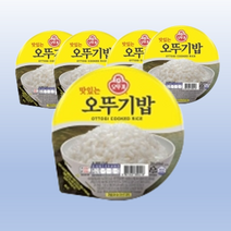 오뚜기 맛있는 밥 흰밥 쌀밥 210g, 210그렘 12개