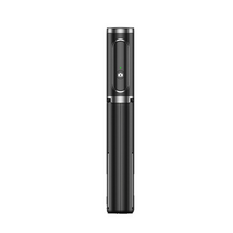 스틱PC 무선 블루투스 호환 selfie 스틱 확장형 모노 포드 원격 제어 selfie 스틱 삼각대 for iphone xiaomi huawei selfie 90, 검은색