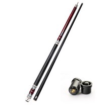 당구큐대 PREOAIDR 3142 당구 풀 큐 스틱 블랙 기술 샤프트 Uni-loc 조인트 10.5/11.8/ 12.75mm 레인보우 팁 전문, 02 12.75mm, 02 B