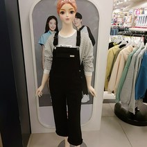 [소이주니어]논현점 21년가을신상 ** 빠른배송 ** ~~ 스타일 핏 다 예뻐요 봄 가을용 스판소재 와이드 카고 면 멜빵바지 21f1254