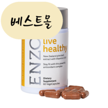 [해외] 엔조 리브 헬시 뉴질랜드 엔조제놀 60캡슐 베스트몰 직송, 1개, 60개