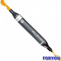 ForU747 알파 디자인마카 낱색 입 6개 펜 마카 디자인 캘리그라피 일러스트, WG06