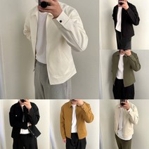 트러커 자켓 남자 여성 무지 면 빅사이즈 가을 아우터 모음