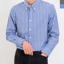 단정 면100 슬림핏 줄무의 남방 남친코디 직장인셔츠 남성미 데님룩 사회초년생선물 댄디스타일 OOTD