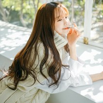 가발나라 여자 붙임머리가발 헤어피스 스윗선데이 5피스 부분가발, 1개, 카키브라운