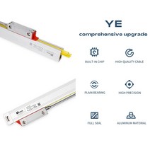 고정밀 0.001MM 1UM 선형 인코더 스케일 5V TTL DB9 100 기계 용, 04 1u 250mm
