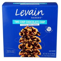 Levain Bakery Two Chip Chocolate Chip Cookies 뉴욕 르뱅 베이커리 투 칩 초콜릿칩 쿠키 16oz(454g) 8개입 3팩