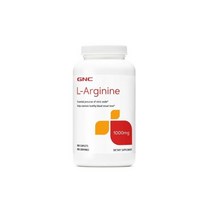 지엔씨 GNC L-아르기닌 엘아르기닌 1000mg 성인 건강 영양제 1병 180개 캐플릿 알약, 180정, 1개