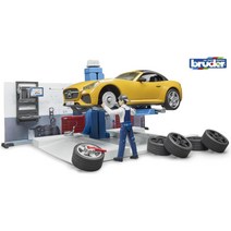 브루더 bruder 62110 Bworld 자동차 카센터 작업장, 1개