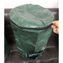 정원 퇴비 봉투 포대자루 폐기물 마대자루 잎 수집 도구 가방 PE 비닐 화분 야채 심기 냄비 원예 용기 보관 가방 정원용 나뭇잎, no windows