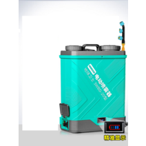 등짐펌프 분무기 전기 농업용 긴급 구난 화재, 고압 펌프 18L -10A 리튬 배터리