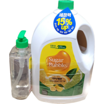 오너클랜 슈가버블 빠른세정 풍부한거품 주방세제 4.15L+750ml, 단일
