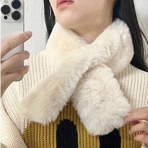 [1+1]에코퍼 페이크퍼 머플러(색상 교차선택 가능)