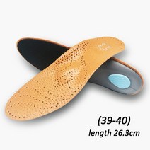 플랫 피트 아치 지원용 가죽 깔창 피트용 신발 단독 적합한 남성 여성 OX Leg corrigibil Insoles