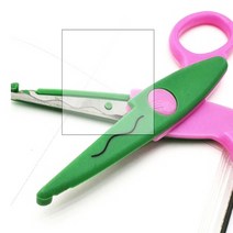 핑킹가위 넓은물결 원단핑킹가위 재단용핑킹가위 공작용가위