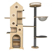 [럭시캣] 아론 7 캣타워 (파퓰러)/캣타워/원목캣타워/디자인캣타워, 아론 7 캣타워 (파퓰러)