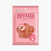 네츄럴코어 헬로스낵 강아지간식, 토마토+닭고기 100g
