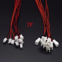 커넥트 어댑터 플러그 마이크로 JST XH 2P 3P 4P 5P 6PIN 암수 와이, 1.10 Pairs 2P