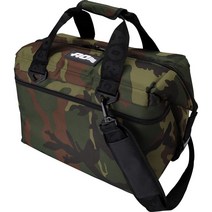 AO Coolers (에오 쿨러) 24 팩 캔버스 소프트 쿨러 우드 랜드 카모 경량 보냉 쿨러 박스 AO24CAMO (일본 정규품) 23 l