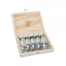 쉬민케 호라담 수채화 물감 슈퍼 그래뉼 세트 5x15ml Forest Colous, 0.50 Fl Oz (Pack of 5)