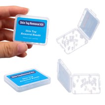 사마귀제거팬 60pcs/pack Non Toxic Health Beauty Tag Bands Face Care Micro Band Mole Wart Removal Rubber S