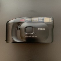 캐논 오토보이 자동 필름 카메라 뉴 필카 Canon autoboy 135 포인트 앤 슛 와 플래시 일회용 레트로, 검은색