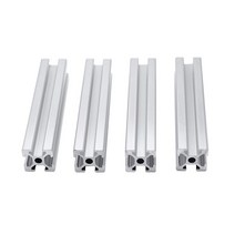 4 개 알루미늄 프로파일 압출 100mm 800mm 길이 선형 레일 200mm 400mm 500mm diy 3d 프린터 작업대 cnc 용, 협력사, 450mm