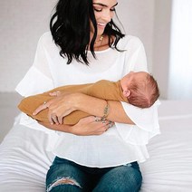 밤부소재 거즈 신생아목욕타올 스와들 머슬린블랭킷 아기담요 신생아속싸개