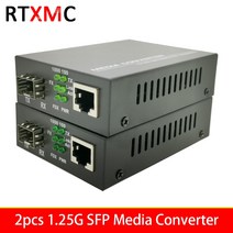 Sfp 광섬유 미디어 컨버터 rj45 기가비트 미디어 컨버터 sfp 10/100/1000 m 이더넷 컨버터 트랜시버 광섬유 스위치|광섬유장치|, 1개, 단일