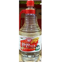 롯데 환만식초 전문가용 1.8L / 발효식초 100% 국산 겉보리 롯데푸드, 1개