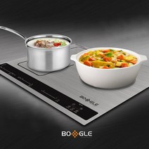 프리존 하이브리드 인덕션 하이라이트 BHI-BRA-3858H, 스탠드형 80mm