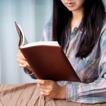 5300 프라이빗 북커버 오일풀업 가죽 책표지, 각인 있음(Pocket), 46배판, 딥브라운(new)
