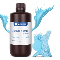 ANYCUBIC-LCD DLP 3d 프린터 용 표준 + 수지 고정밀 광자 모노 4K 500G 1KG 3D 인쇄 재료, 11 Aqua Blue 1 KG
