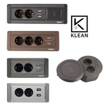 르그랑 인테리어 가구 책상 아일랜드 싱크대 빌트인 무선충전 USB 콘센트 모음, 01.르그랑_콘센트2구+USB_실버