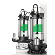 농업용 펌프 관개 수중펌프 수중모터 우물 물빼기, 370W1인치-깨끗한상하수도범용베어메탈