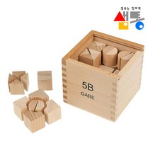남가커머스 샘통 5B가베 2.5cm형 프뢰벨가베 은물 04956-50964ea, namgac 본상품선택