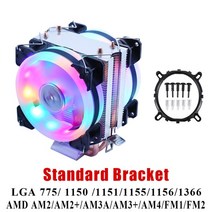 CPU쿨러 wovibo 냉각 팬 3pin 4pin ventilador silent, 협력사, 링 775 115x 1366, 4핀