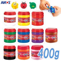 대용량 아이클레이(400g)-낱색 탱탱클레이 점토 미술 공예 만들기 요술점토 방과후수업, 갈색