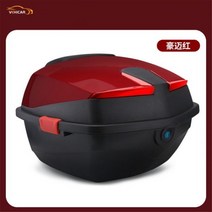 탑박스 오토바이 배달통 리어백 사이드백 pcx 차량용 대형 테일 박스 헬멧 3 개 포함 모터 트렁크 전기차 짐 보관 키트 솔리드 케이스